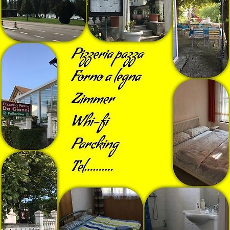Guest House Pizzeria Pazza Da Gianni Stein Am Rhein Exterior photo