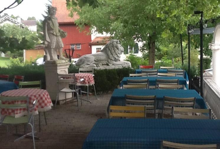 Guest House Pizzeria Pazza Da Gianni Stein Am Rhein Exterior photo