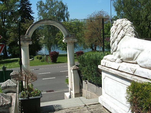 Guest House Pizzeria Pazza Da Gianni Stein Am Rhein Exterior photo