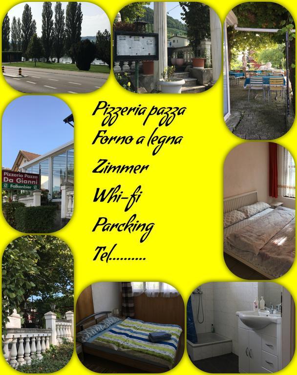 Guest House Pizzeria Pazza Da Gianni Stein Am Rhein Exterior photo